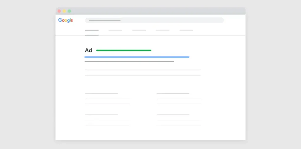 illustration of google search network