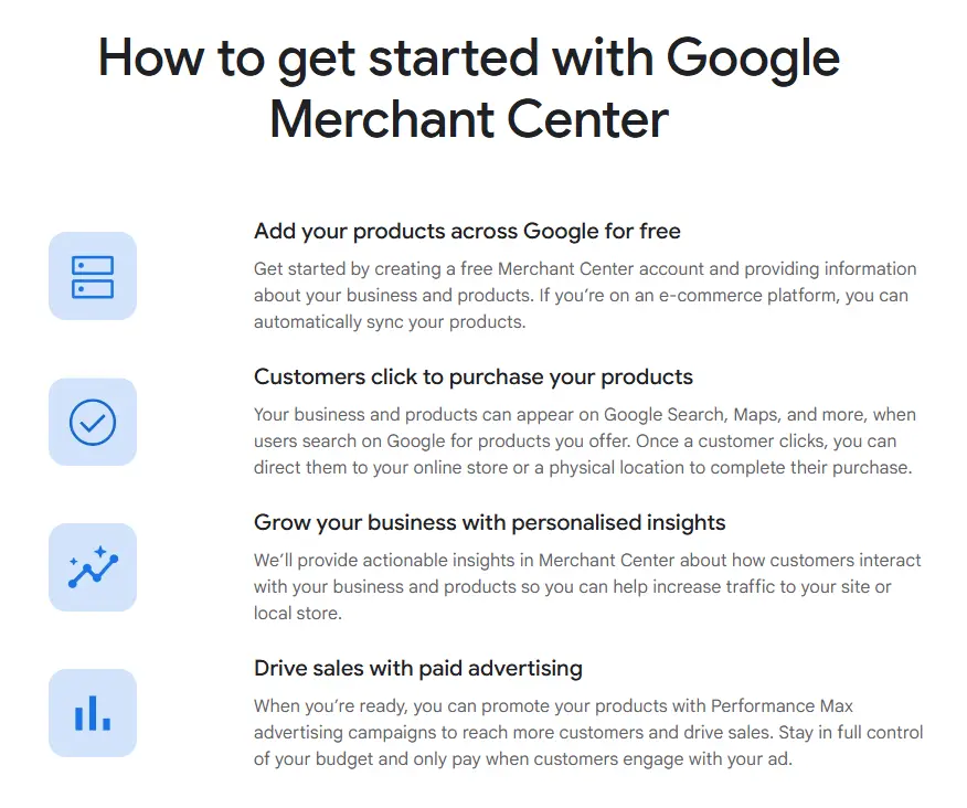 how google merchant center works