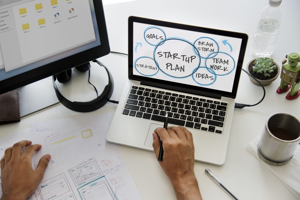 Startup Business Teamwork Strategy Concept
